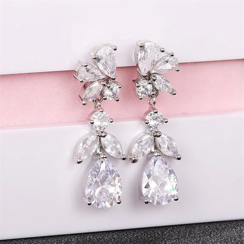 Classic Crystal Stud Earrings