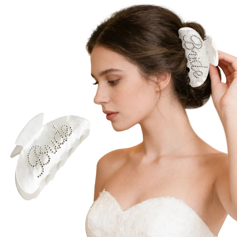 Bride Rhinestone Hair Claw