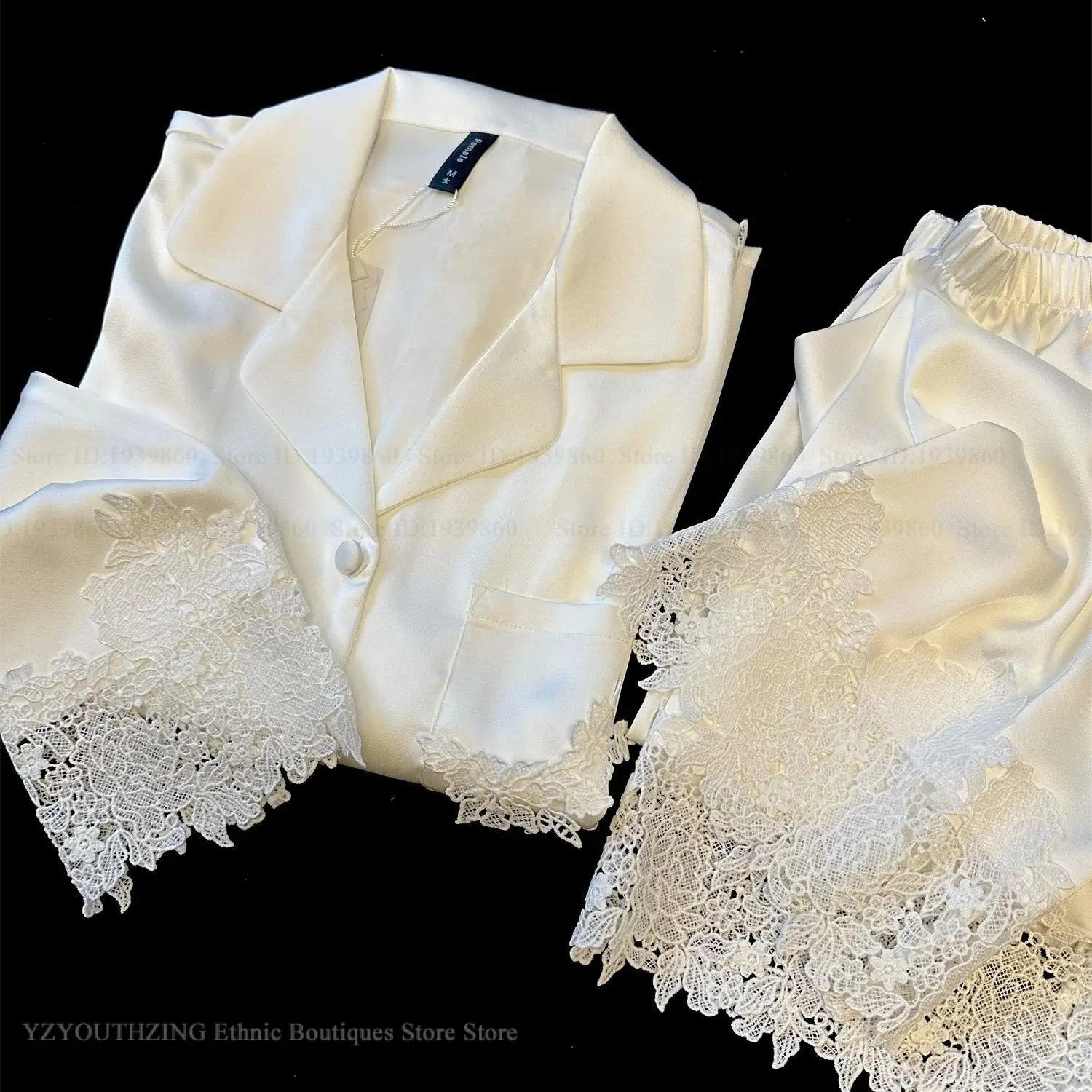 Luxury Satin Bridal Pajama Set
