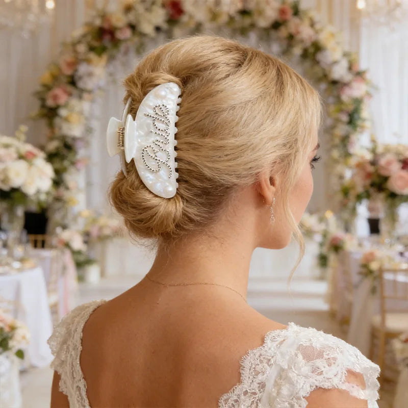 Bride Rhinestone Hair Claw
