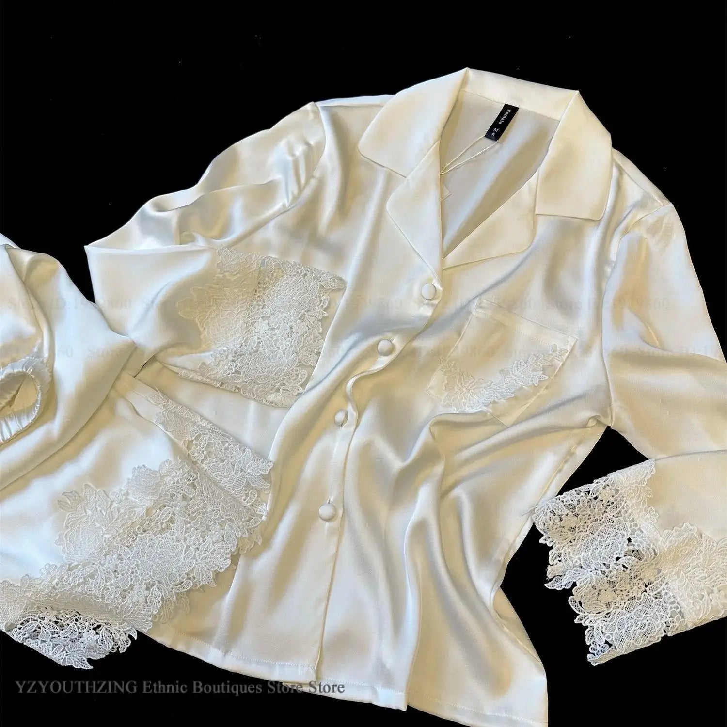 Luxury Satin Bridal Pajama Set