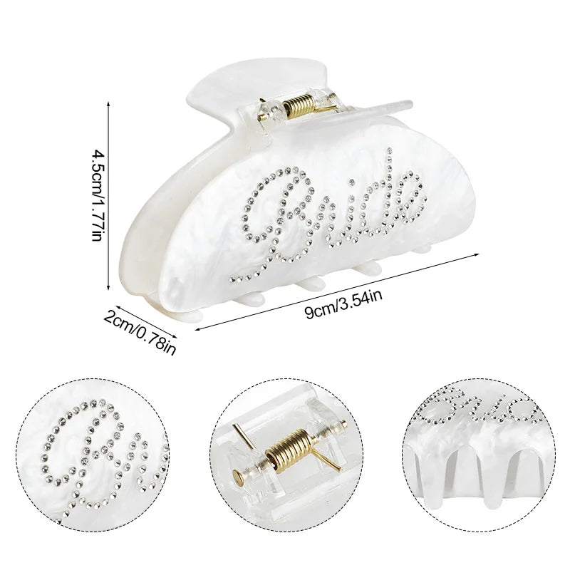 Bride Rhinestone Hair Claw