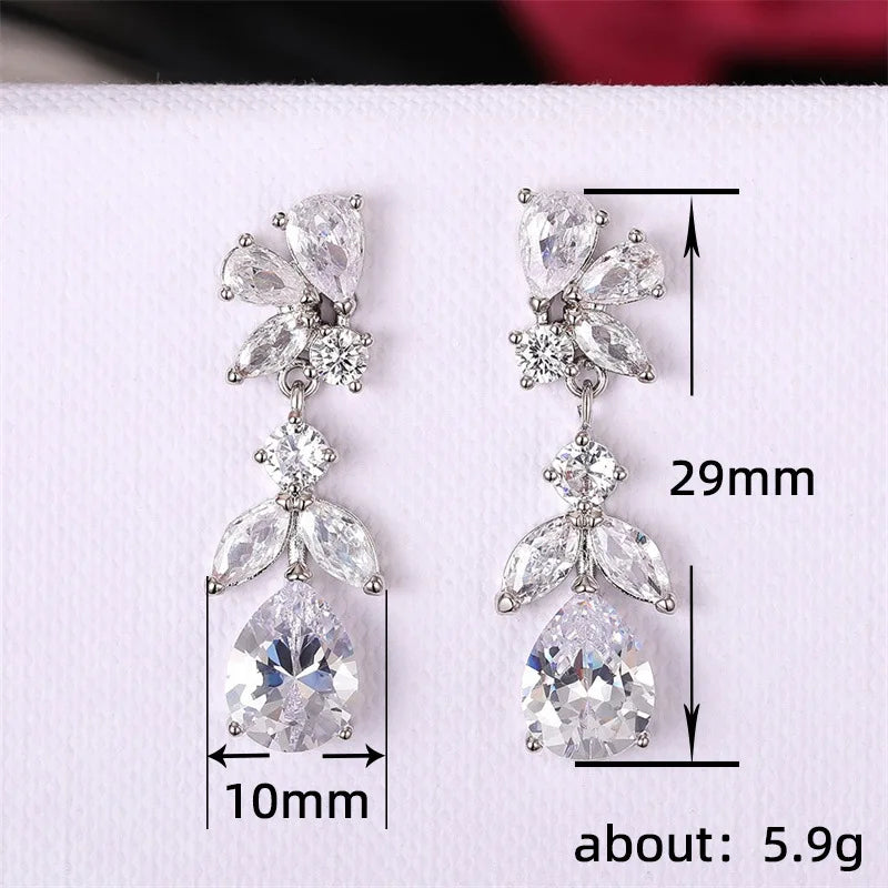Classic Crystal Stud Earrings