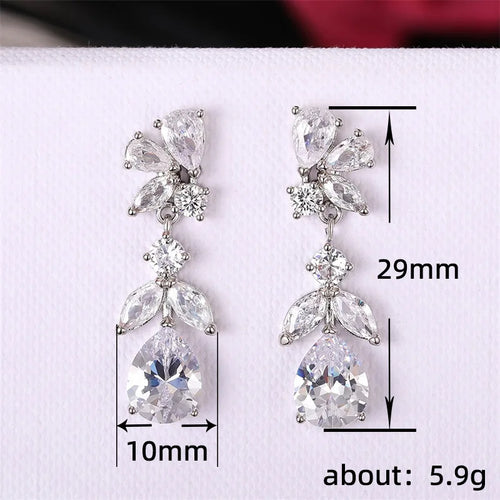 Classic Crystal Stud Earrings